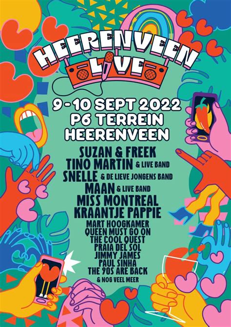 heerenveen live line up